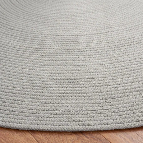 Safavieh Braided 5'-0" x 5'-0" Rug in Grey