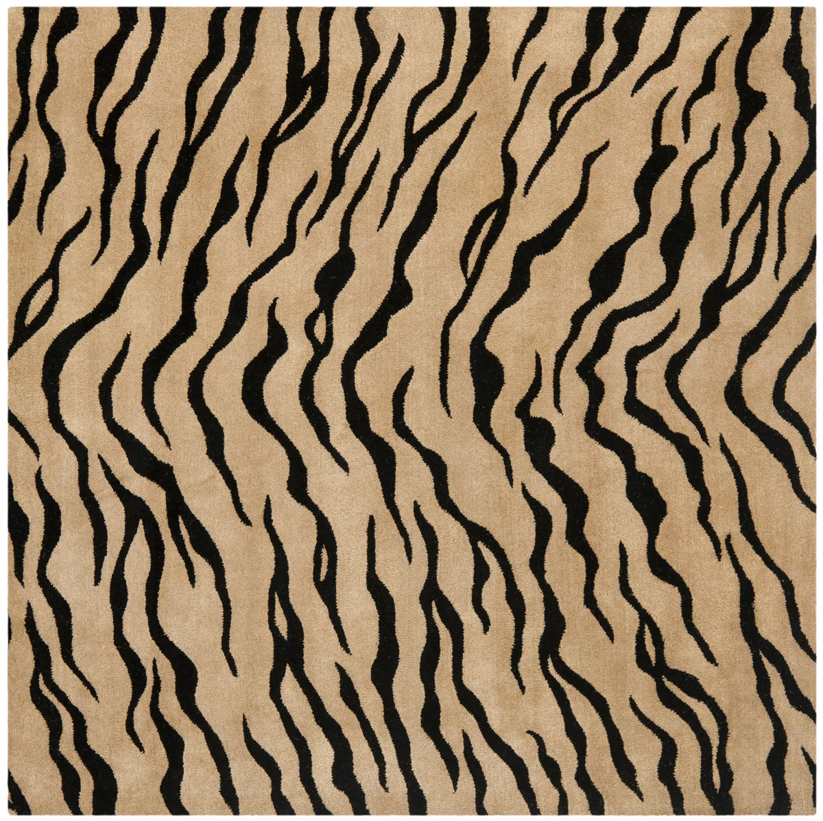 Safavieh Soho 6'-0" x 6'-0" Rug in Gold / Black