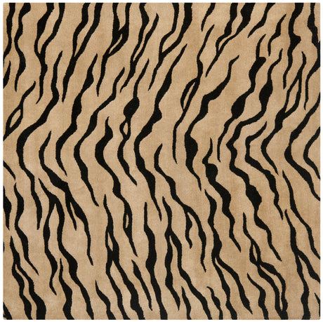 Safavieh Soho 6'-0" x 6'-0" Rug in Gold / Black