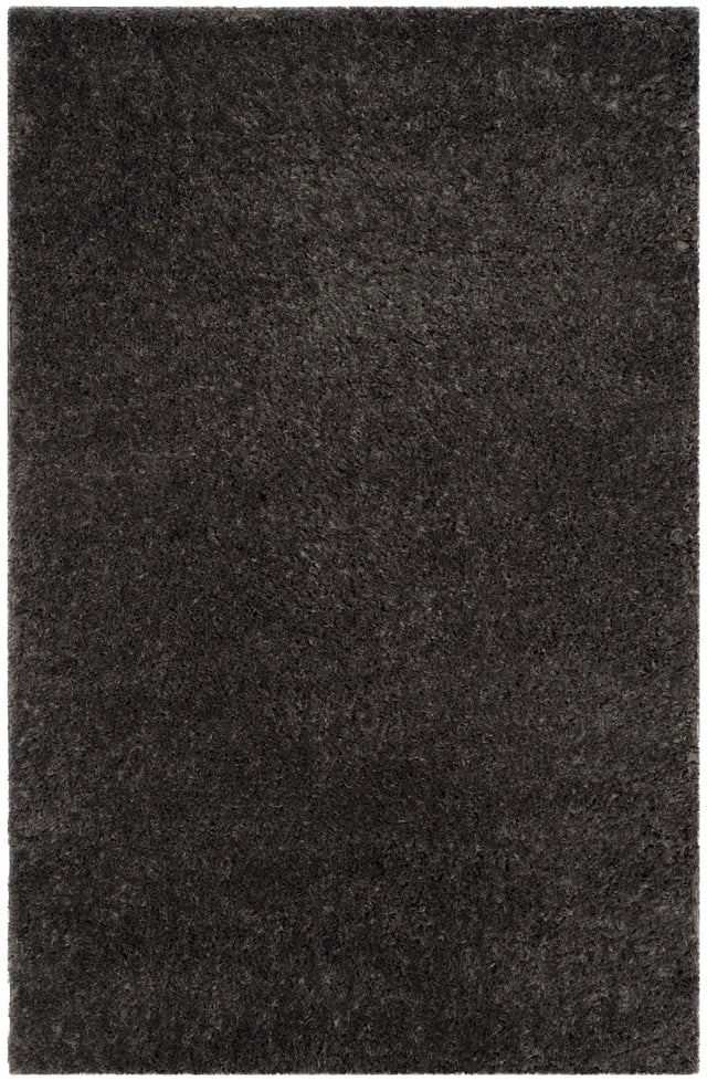 Safavieh Indie Shag 3'-0" x 5'-0" Rug in Dark Grey