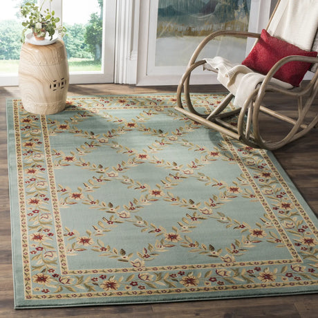 Safavieh Lyndhurst 5'-3" x 7'-6" Rug in Blue / Blue