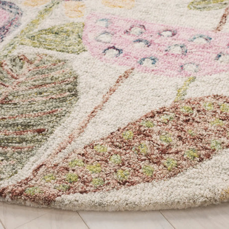 Safavieh Jardin 6'-0" x 6'-0" Rug in Beige / Blue