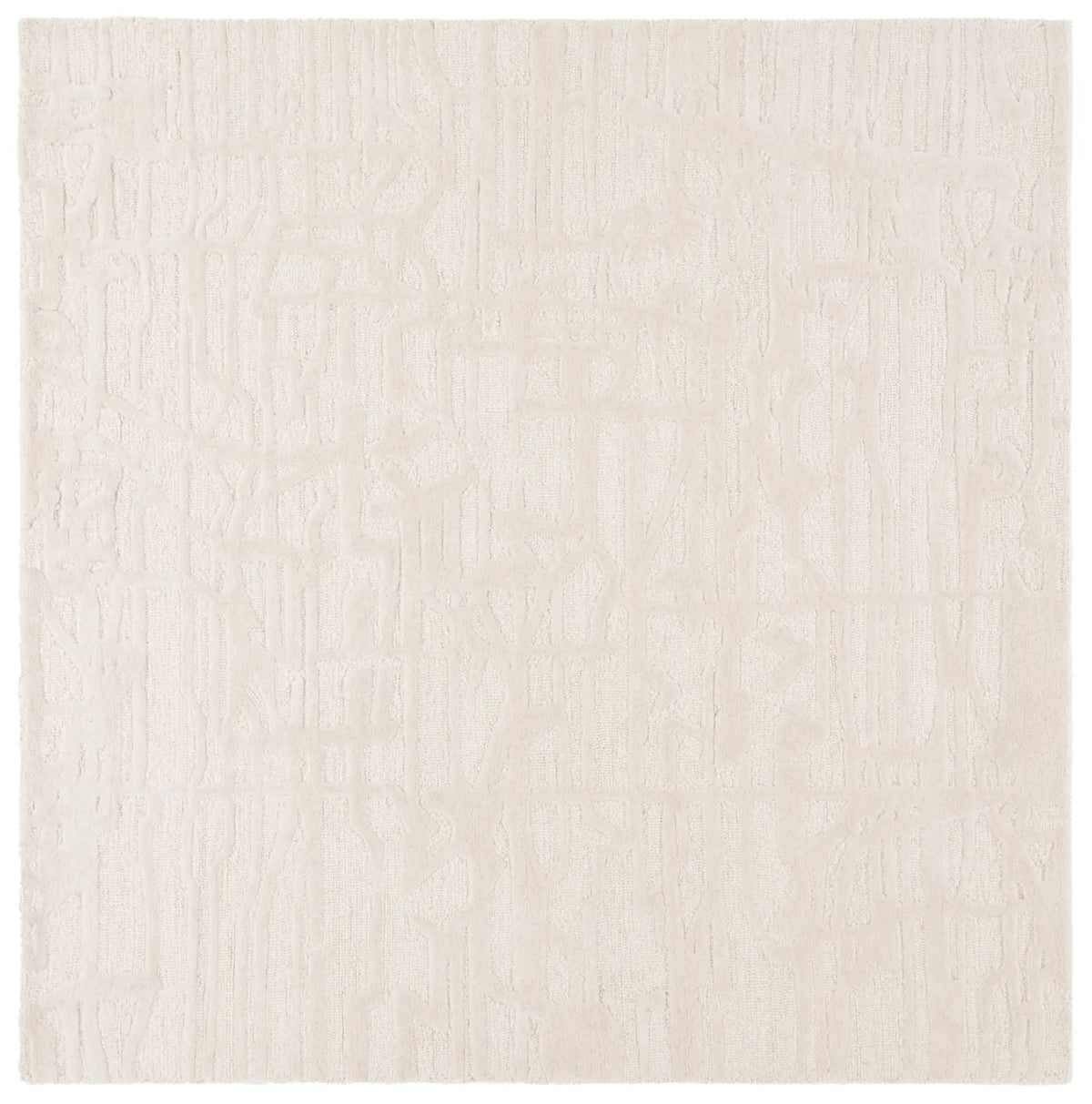 Safavieh Ebony 6'-0" x 6'-0" Rug in Ivory