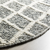 Safavieh Natura 6'-0" x 6'-0" Rug in Ivory / Black