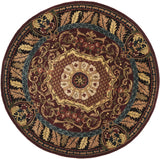Safavieh Empire 6'-0" x 6'-0" Rug in Red / Burgundy