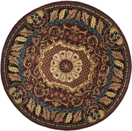 Safavieh Empire 6'-0" x 6'-0" Rug in Red / Burgundy