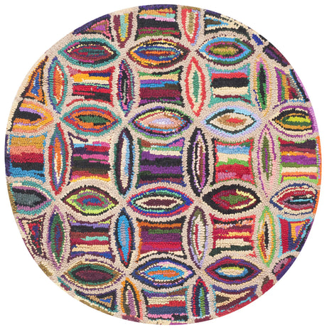 Safavieh Nantucket 4'-0" x 4'-0" Rug in Multi