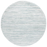 Safavieh Rumi Shag 6'-7" x 6'-7" Rug in Aqua / Ivory