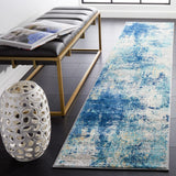 Safavieh Jasper 100 2'-0" x 9'-0" Rug in Aqua / Ivory