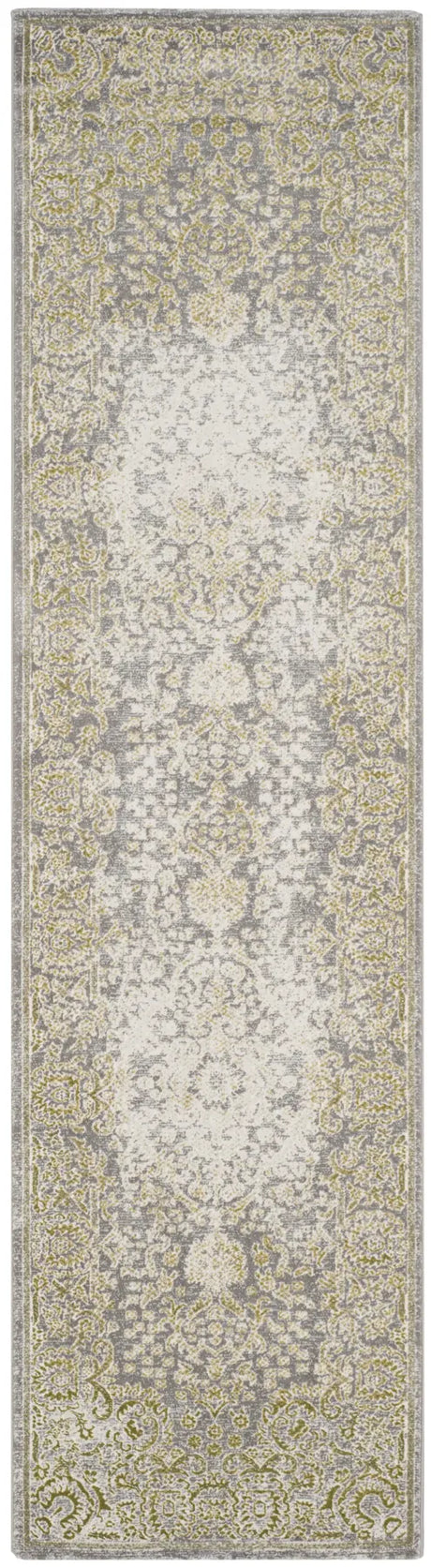 Safavieh Passion 2'-2" x 8'-0" Rug in Grey / Green