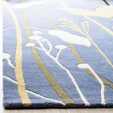 Safavieh Soho 3'-6" x 5'-6" Rug in Blue / Multi
