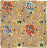 Safavieh Soho 6'-0" x 6'-0" Rug in Brown / Multi