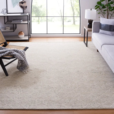 Safavieh Abstract 10'-0" x 14'-0" Rug in Ivory / Light Blue