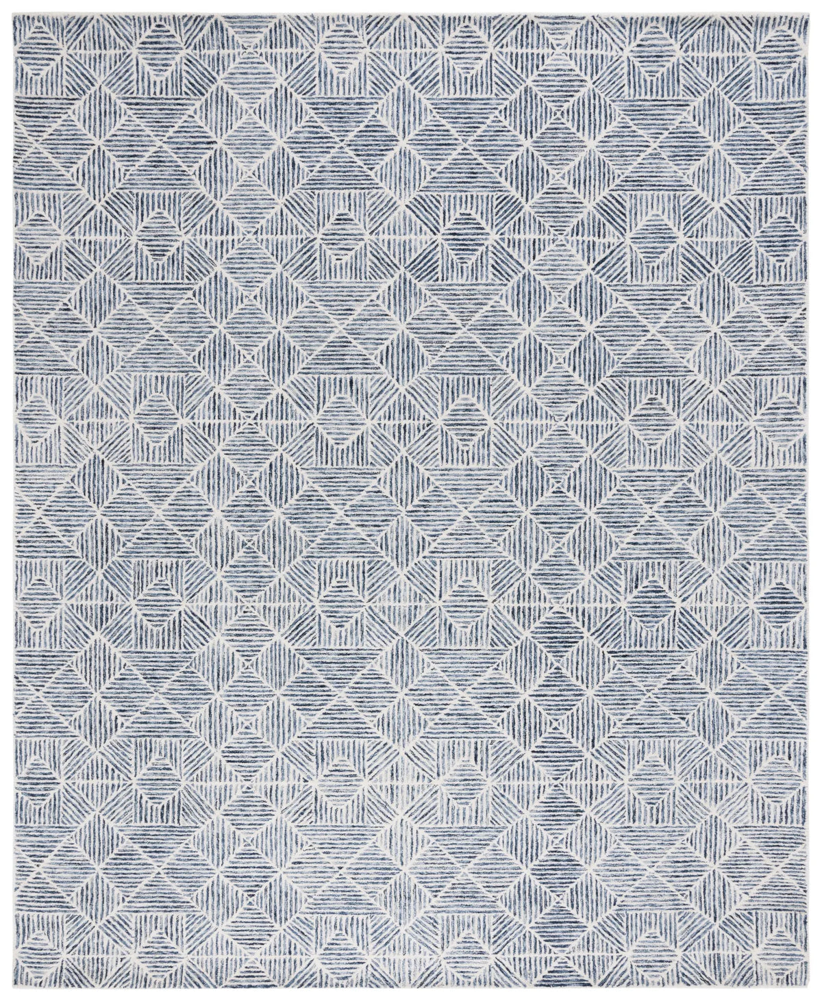 Safavieh Abstract 10'-0" x 14'-0" Rug in Blue / Ivory