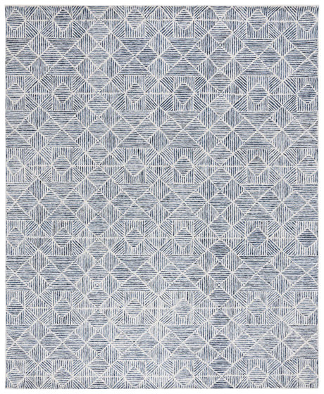 Safavieh Abstract 10'-0" x 14'-0" Rug in Blue / Ivory