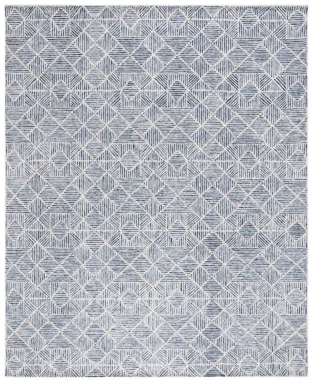 Safavieh Abstract 10'-0" x 14'-0" Rug in Blue / Ivory