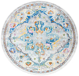 Safavieh Aria 6'-5" x 6'-5" Rug in Grey / Blue
