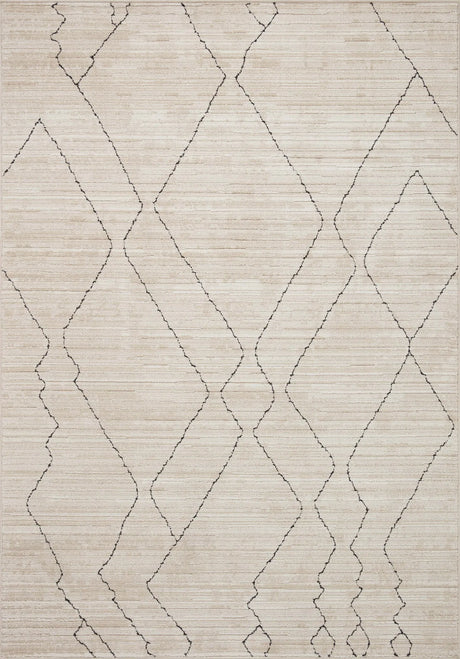 Loloi Darby Dar-03 Sand/Charcoal Rug - main flat