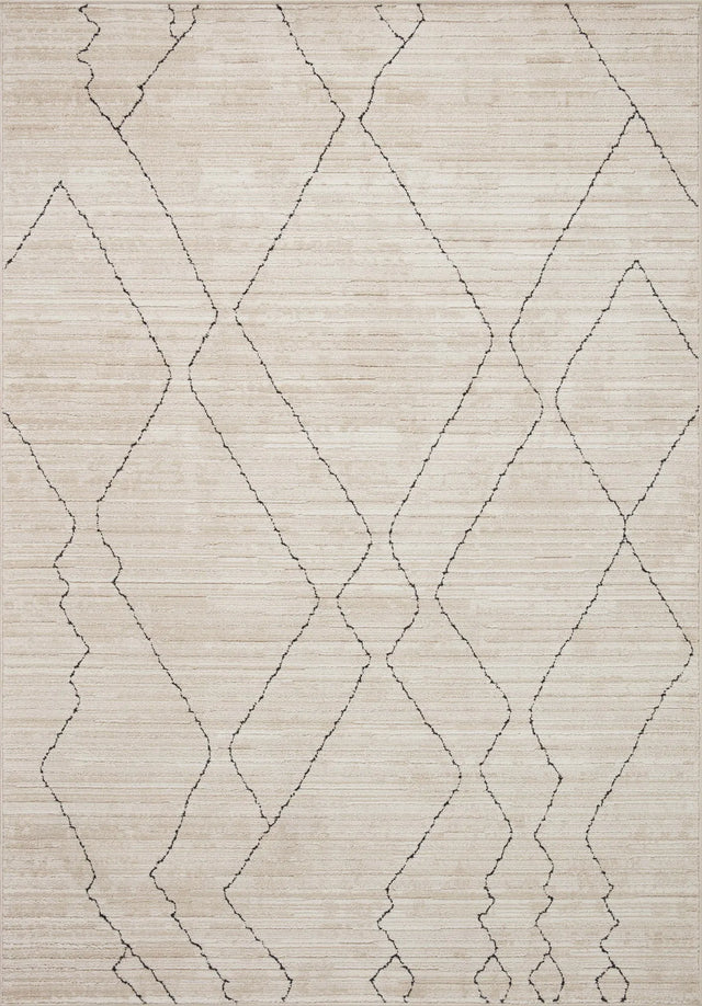 Loloi Darby Dar-03 Sand/Charcoal Rug - main flat