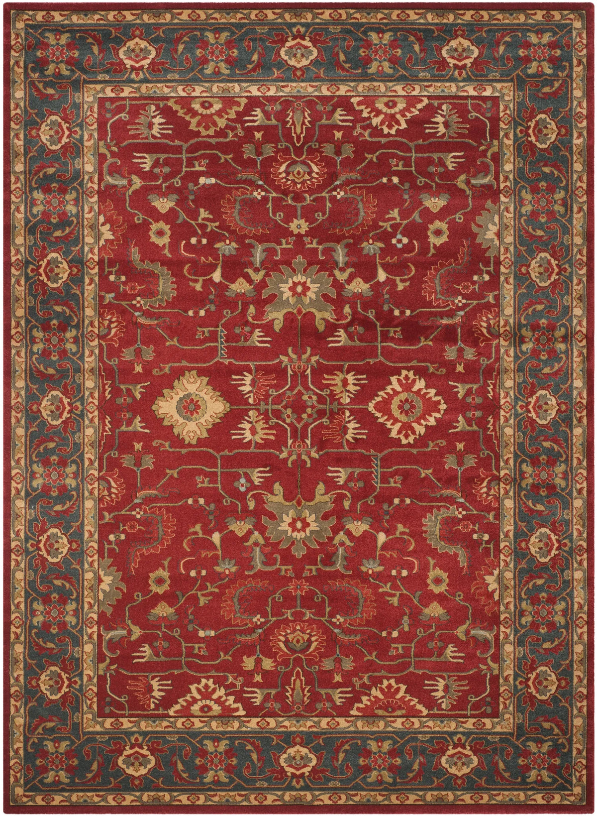 Safavieh Mahal 10'-0" x 14'-0" Rug in Red / Navy