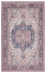 Safavieh Tucson 4'-0" x 6'-0" Rug in Beige / Pink