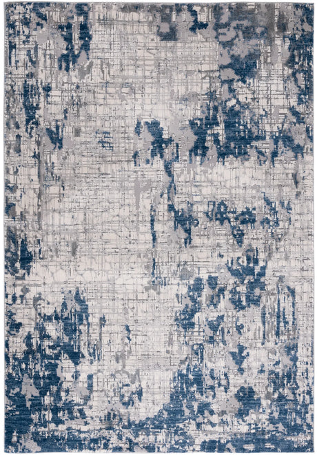Safavieh Meadow 100 4'-0" x 6'-0" Rug in Ivory Grey / Blue