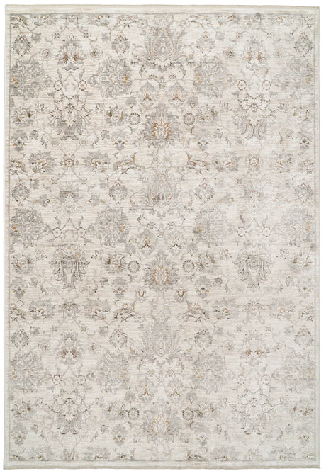 Dynamic Rugs Artemis 17549 Power Loomed Traditional Grey/Beige Rug - Rectangular