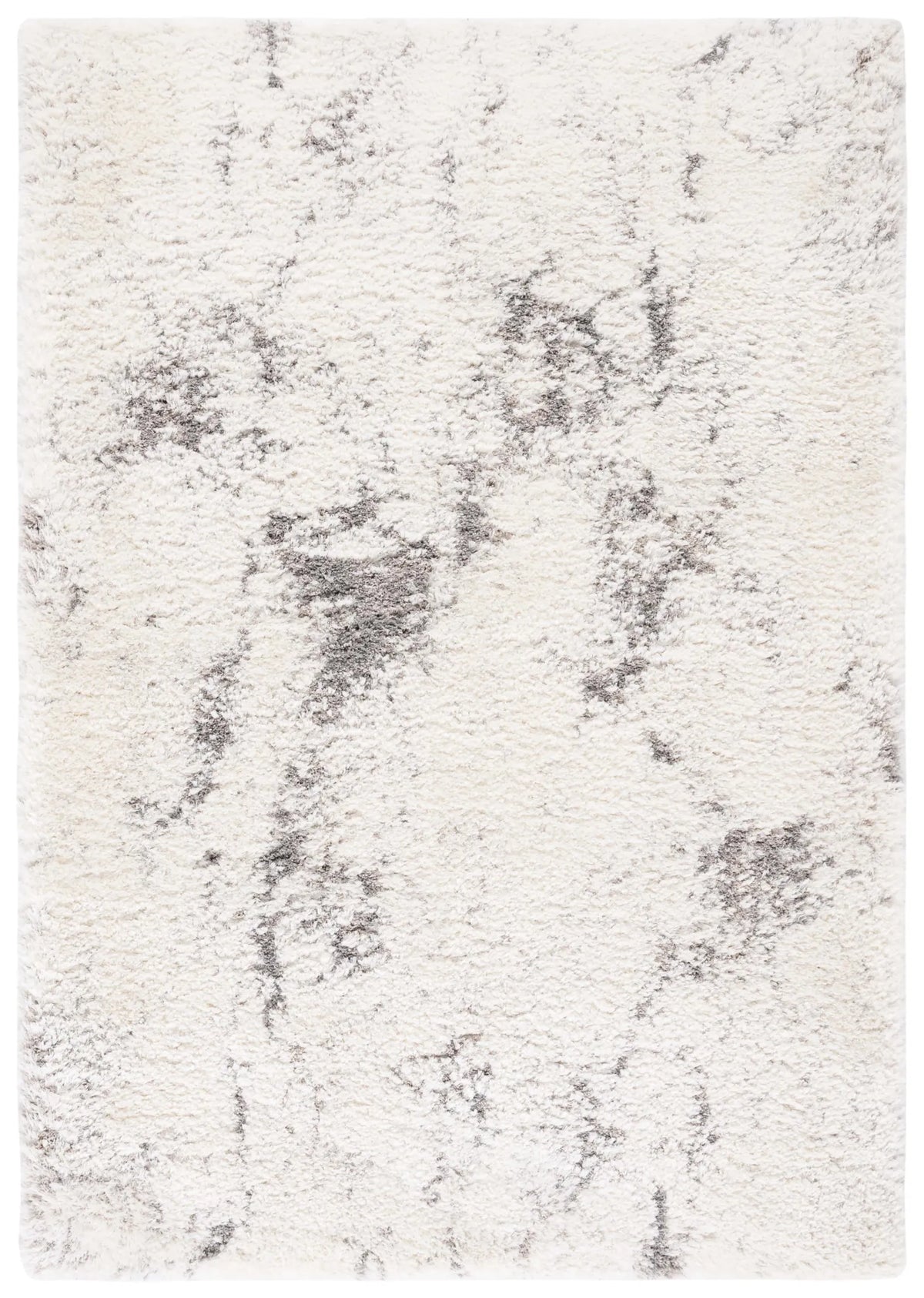 Safavieh Cloud Shag 4'-0" x 6'-0" Rug in Ivory / Grey