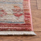 Safavieh Kenitra 600 4'-0" x 6'-0" Rug in Red / Beige