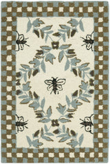 Safavieh Chelsea 1'-8" x 2'-6" Rug in Ivory / Light Blue