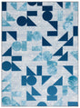 Safavieh Kids Playhouse 200 5'-5" x 7'-7" Rug in Grey / Blue