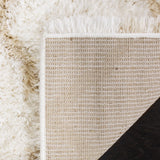Safavieh Indie Shag 5'-1" x 7'-6" Rug in Ivory / Light Beige