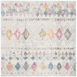 Safavieh Madison 700 6'-7" x 6'-7" Rug in Grey / Gold