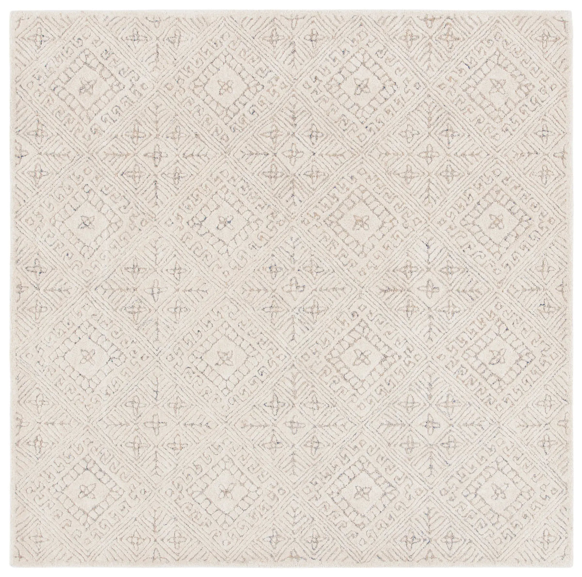 Safavieh Glamour 6'-0" x 6'-0" Rug in Ivory / Beige