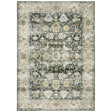 Oriental Weavers Machine Washable Charleston Cha09 Charcoal/ Gold Rug - main flat