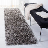 Safavieh Shag 2'-3" x 6'-0" Rug in Platinum / Ivory