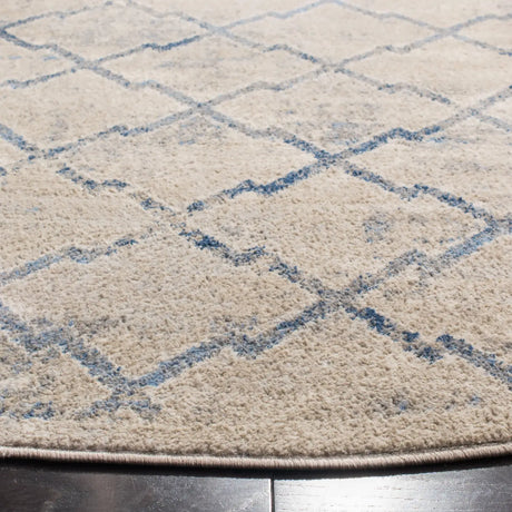 Safavieh Brentwood 10'-0" x 10'-0" Rug in Light Grey / Blue