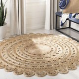 Safavieh Natural Fiber 5'-0" x 5'-0" Rug in Natural