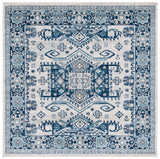 Safavieh Tulum 6'-7" x 6'-7" Rug in Ivory / Blue