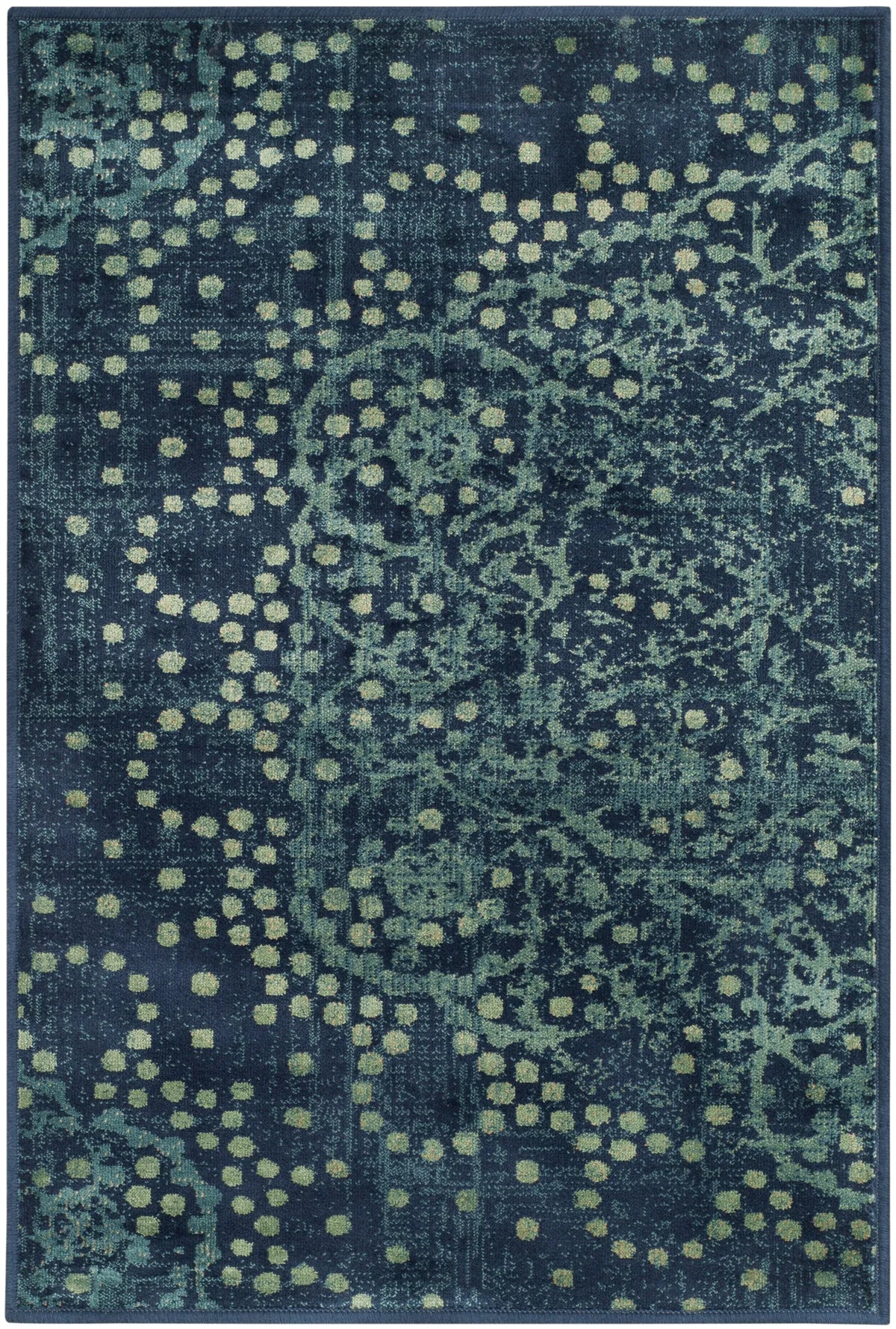 Safavieh Constellation Vintage 2'-0" x 3'-0" Rug in Blue / Multi