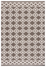 Safavieh Global 4'-0" x 6'-0" Rug in Beige / Dark Beig