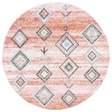 Safavieh Chapel 6'-7" x 6'-7" Rug in Pink / Turquoise