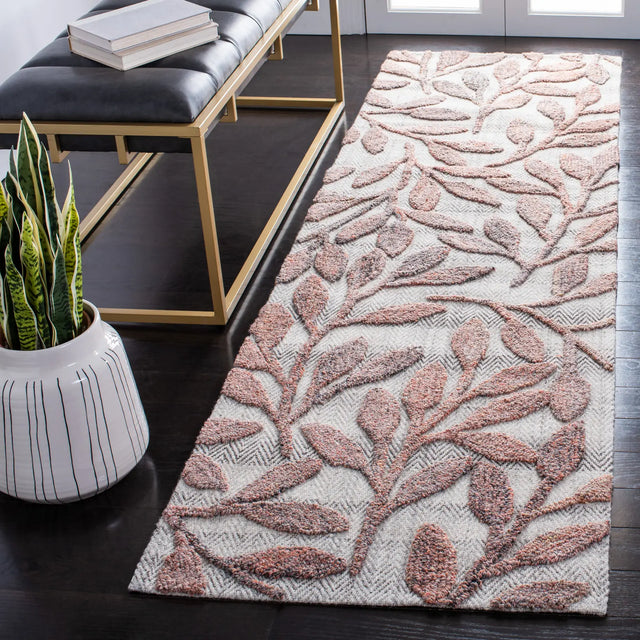 Safavieh Southampton 2'-3" x 8'-0" Rug in Rust / Ivory