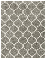 Safavieh Hudson Shag 10'-0" x 14'-0" Rug in Grey / Ivory