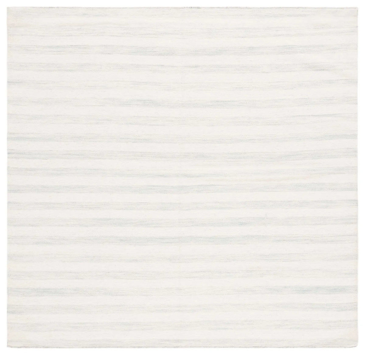 Safavieh Dhurries 6'-0" x 6'-0" Rug in Light Blue / Ivory