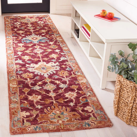 Safavieh Aspen 2'-3" x 9'-0" Rug in Red / Pink