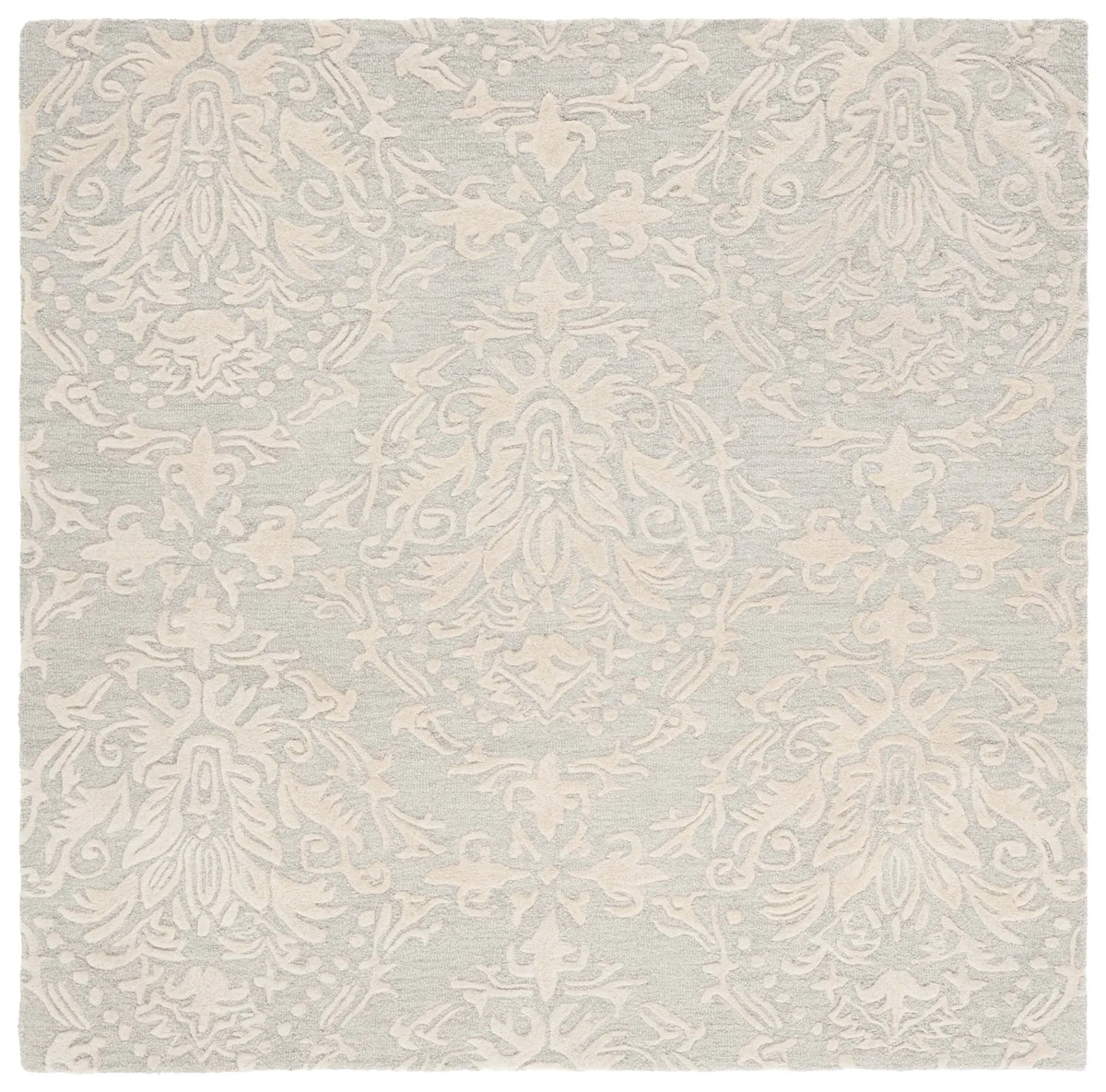 Safavieh Blossom 6'-0" x 6'-0" Rug in Sage / Ivory