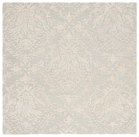 Safavieh Blossom 6'-0" x 6'-0" Rug in Sage / Ivory