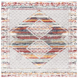 Safavieh Calista 6'-7" x 6'-7" Rug in Ivory / Rust
