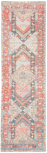 Safavieh Saffron 2'-3" x 8'-0" Rug in Fuchsia / Blue